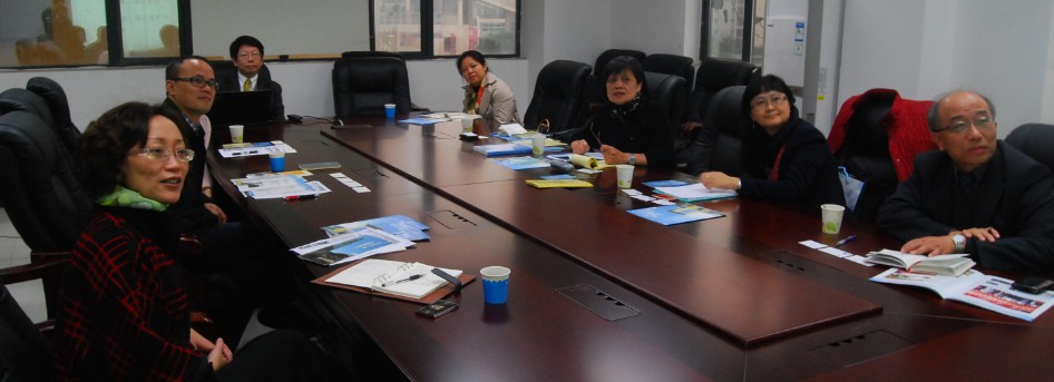 台湾辅仁大学访问团光临磁力猫
洽谈合作