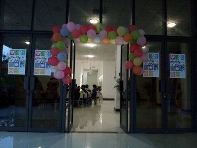 让我们健康地生活吧——磁力猫
英语角活动顺利开展